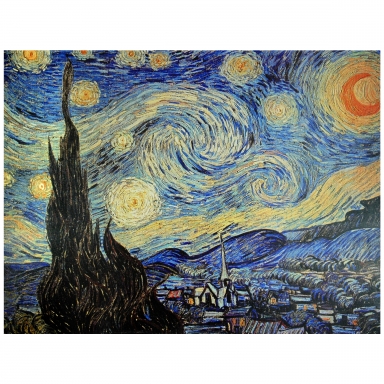 Starry Night Canvas Wall Art