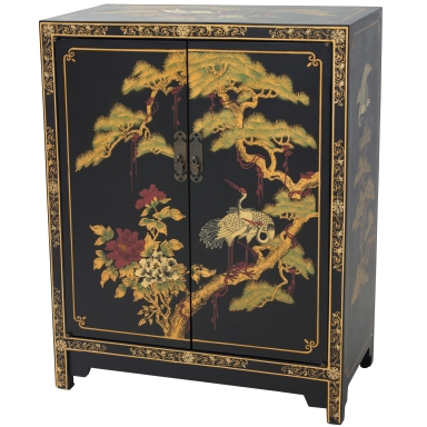 Black Lacquer Cabinet