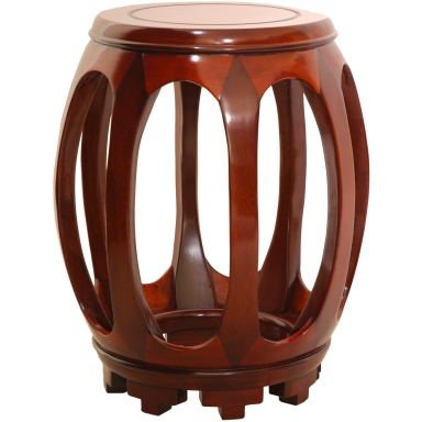Rosewood Circular Stand - Honey