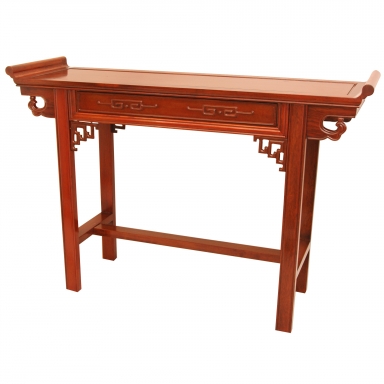 Rosewood Qing Hall Table - Honey